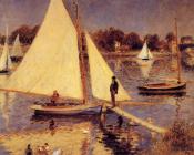 皮埃尔 奥古斯特 雷诺阿 : Sailboats at Argenteuil